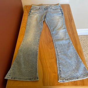 BKE light wash denim jeans